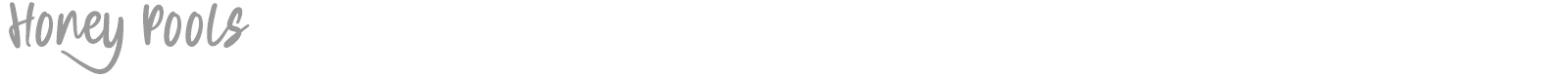 Honey Pools font preview